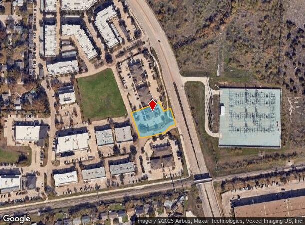 1042 Texan Trl, Grapevine, TX Parcel Map
