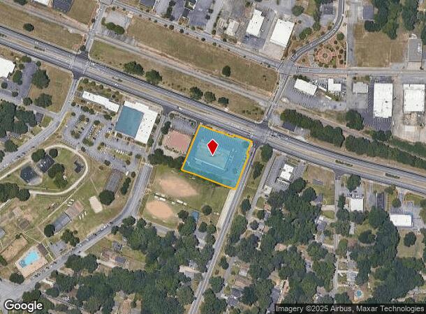  833 Forest Pky, Forest Park, GA Parcel Map