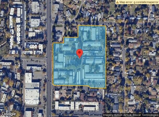  1530 Fulton Ave, Sacramento, CA Parcel Map