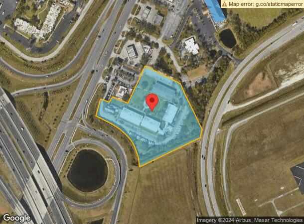  2725 W International Speedway Blvd, Daytona Beach, FL Parcel Map