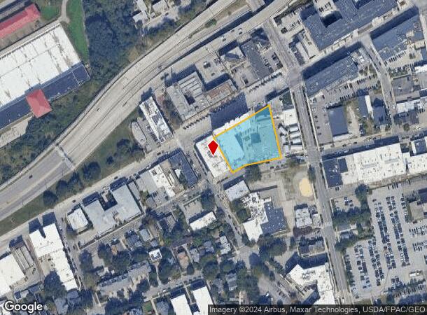  2885 Detroit Ave, Cleveland, OH Parcel Map