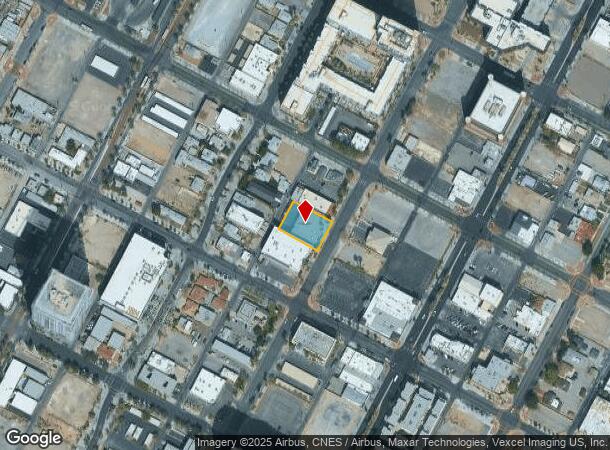 714 S 4Th St, Las Vegas, NV Parcel Map