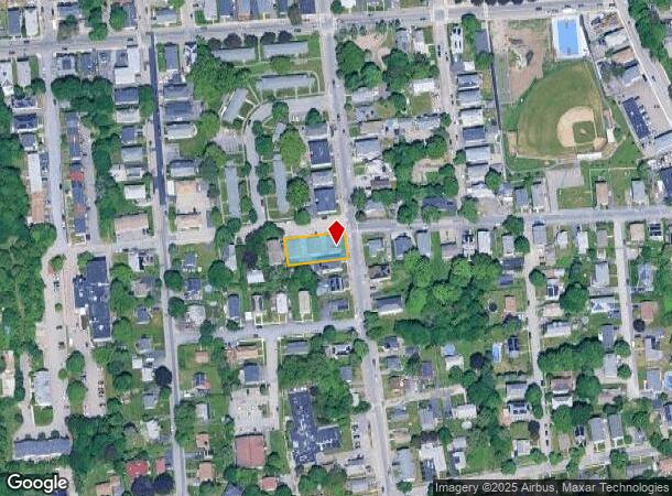 39 Acton St, Worcester, MA Parcel Map