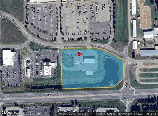  2321 3Rd Ave Ne, Cambridge, MN Parcel Map