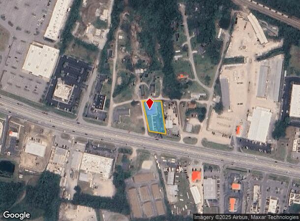  5100 Hwy 70 W, Morehead City, NC Parcel Map