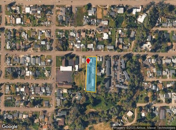 668 Ne Johnson St, Myrtle Creek, OR Parcel Map
