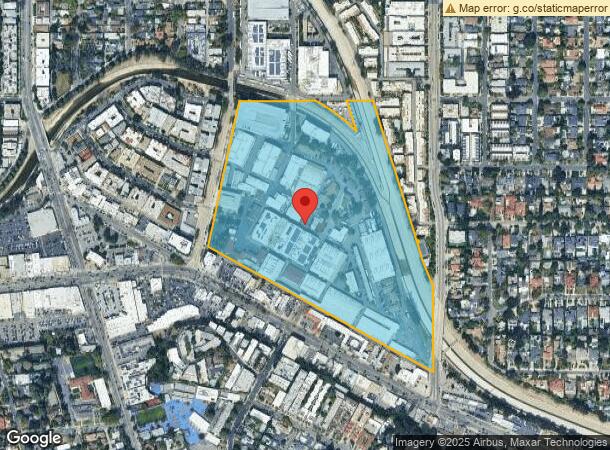  4024 Radford Ave, Studio City, CA Parcel Map