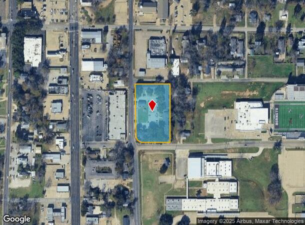  401 S Carroll St, Athens, TX Parcel Map