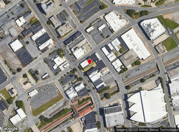  136 N Main St, High Point, NC Parcel Map