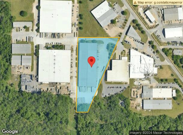  1645 S Industrial Pl, Fayetteville, AR Parcel Map