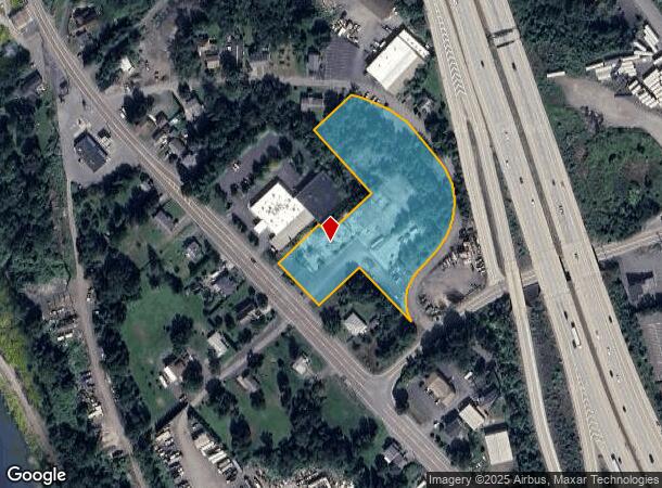  1325 E Drinker St, Dunmore, PA Parcel Map