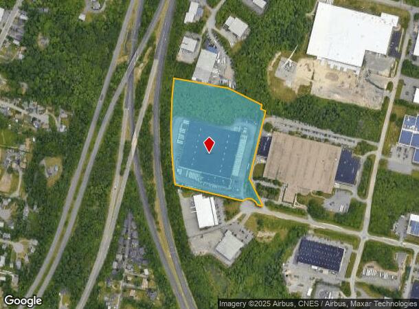  16 Currant Rd, Fall River, MA Parcel Map