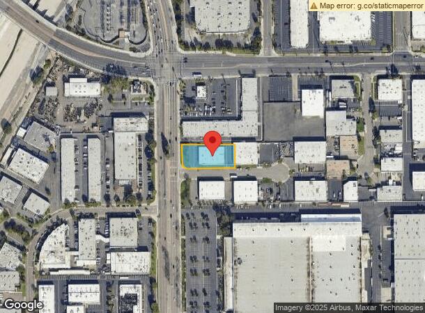  2601 S Harbor Blvd, Santa Ana, CA Parcel Map