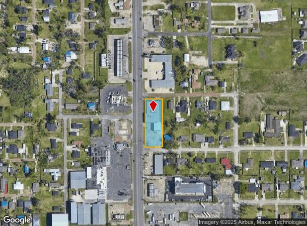  1106 N Martin Luther King Hwy, Lake Charles, LA Parcel Map