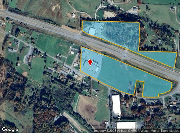  6939 Old 421 S, Deep Gap, NC Parcel Map