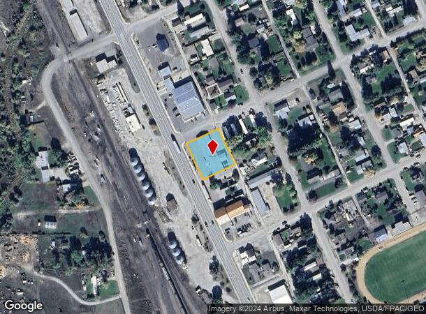  412 N Front St, Townsend, MT Parcel Map