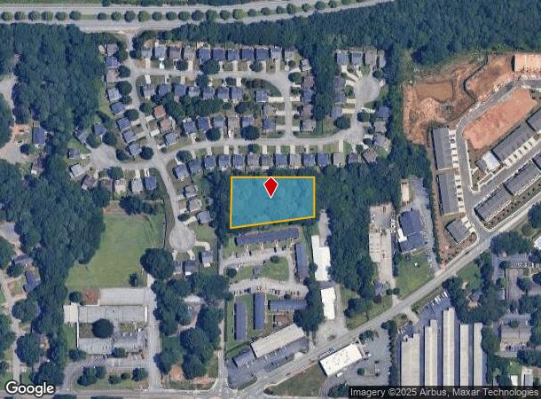 2451 N Mathews St Se, Smyrna, GA Parcel Map