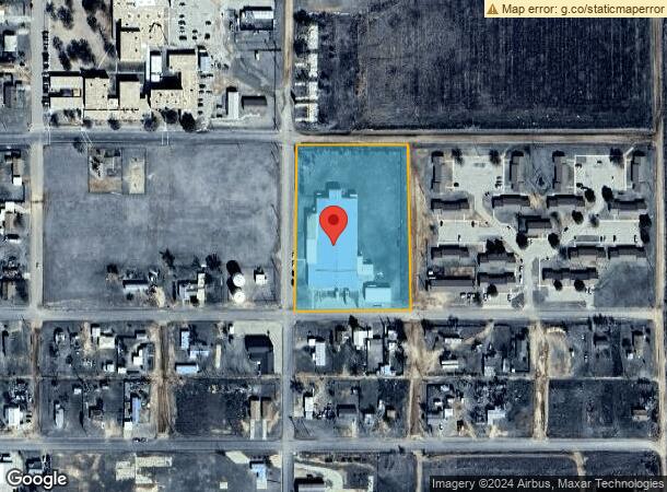  405 Fillmore Ave, Lorenzo, TX Parcel Map