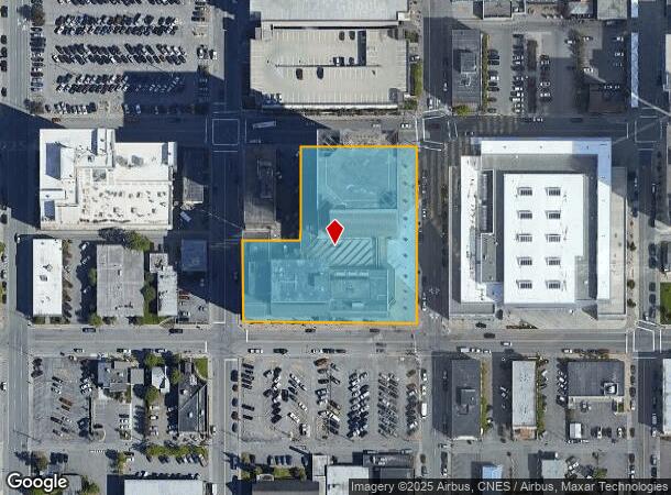 700 G St, Anchorage, AK Parcel Map