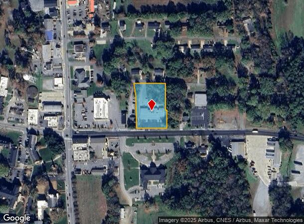 117 A E College Ave, Boiling Springs, NC Parcel Map