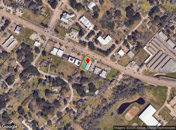  2012 Broadway St, Pearland, TX Parcel Map