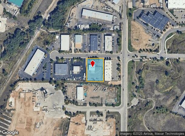  1222 Commerce Ct, Lafayette, CO Parcel Map