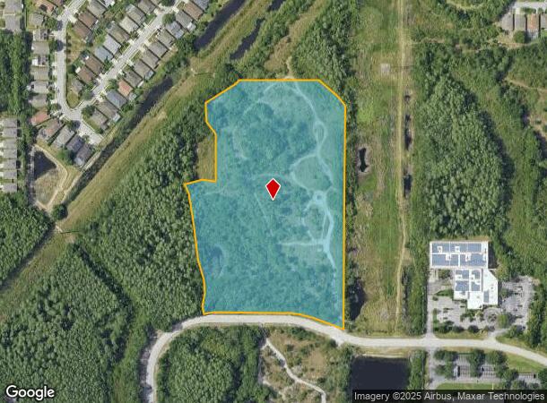 7963 Photonics Dr, Trinity, FL Parcel Map