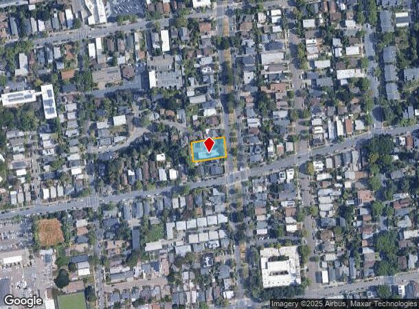 2142 Sacramento St, Berkeley, CA Parcel Map