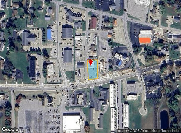  2000 E National Hwy, Washington, IN Parcel Map