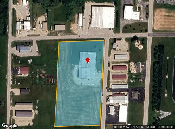  1525 Mueller St, Algoma, WI Parcel Map