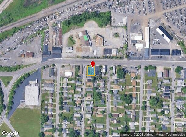  2033 William St, Buffalo, NY Parcel Map