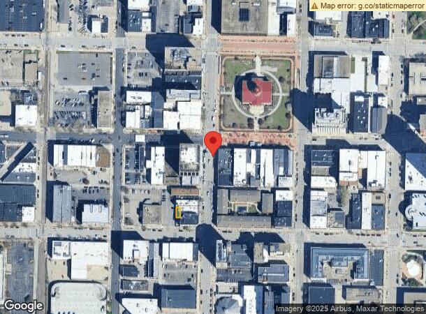  423 E Monroe St, Springfield, IL Parcel Map