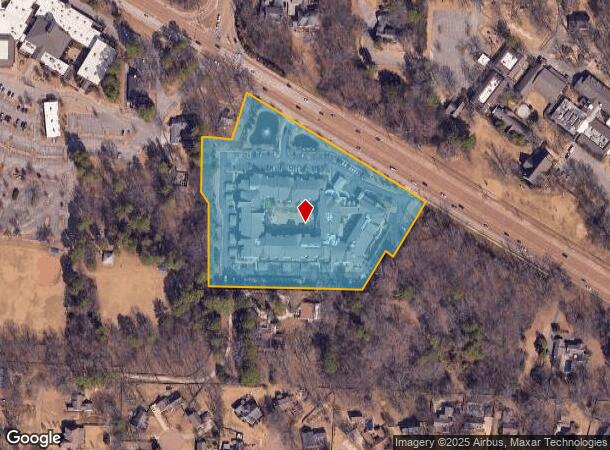  8199 Poplar Ave, Germantown, TN Parcel Map