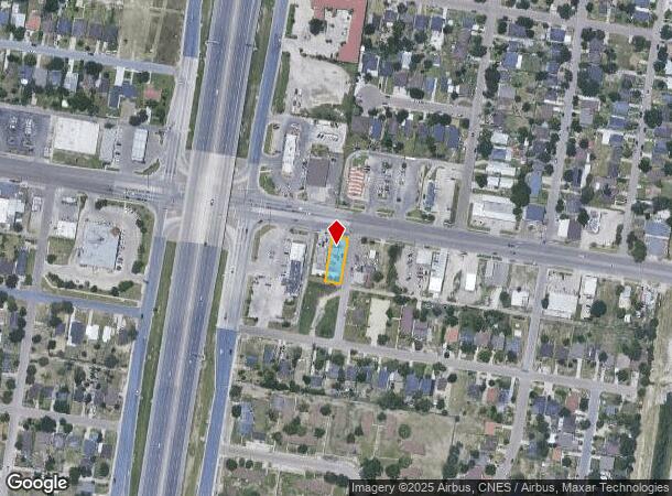  1624 E University Dr, Edinburg, TX Parcel Map
