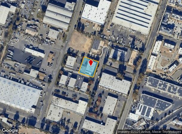  1030 N D St, Sacramento, CA Parcel Map