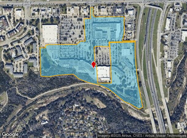  1013 W University Ave, Georgetown, TX Parcel Map
