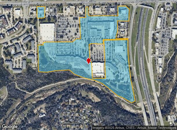  1013 W University Ave, Georgetown, TX Parcel Map