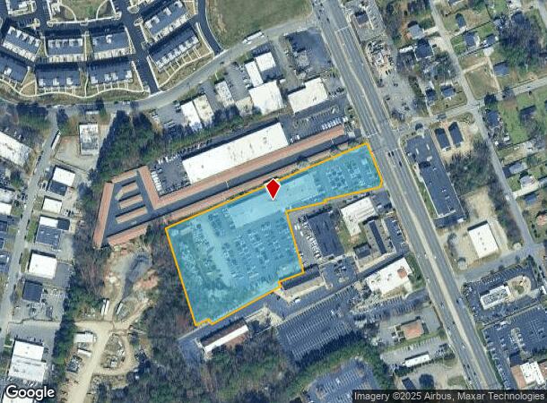 7211 W Broad St, Henrico, VA Parcel Map