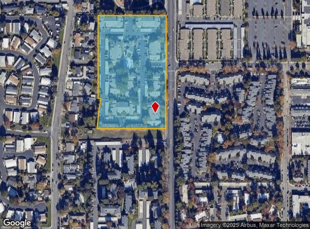  2705 Range Ave, Santa Rosa, CA Parcel Map