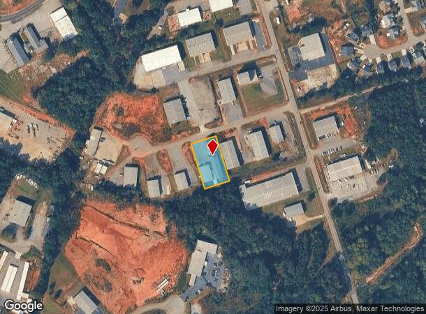  107 Metro Dr, Anderson, SC Parcel Map