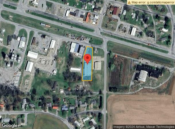  194 E Fulton St, Shawneetown, IL Parcel Map