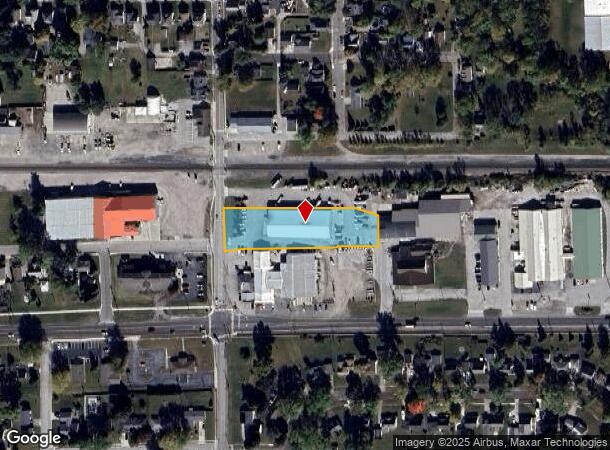 605 Green St, New Haven, IN Parcel Map