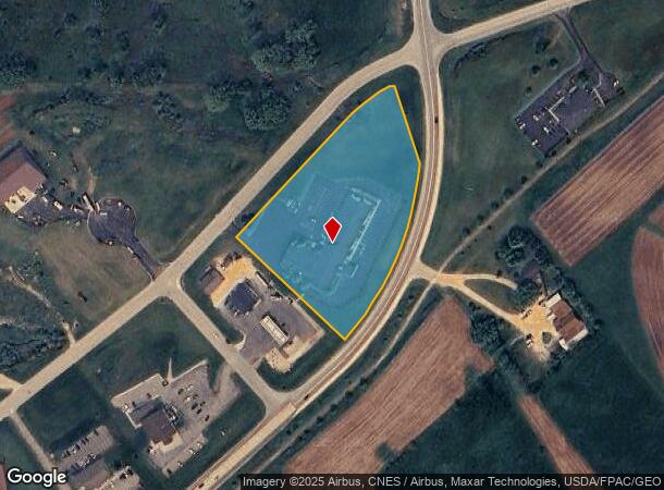 1345 Business Park Rd, Mineral Point, WI Parcel Map