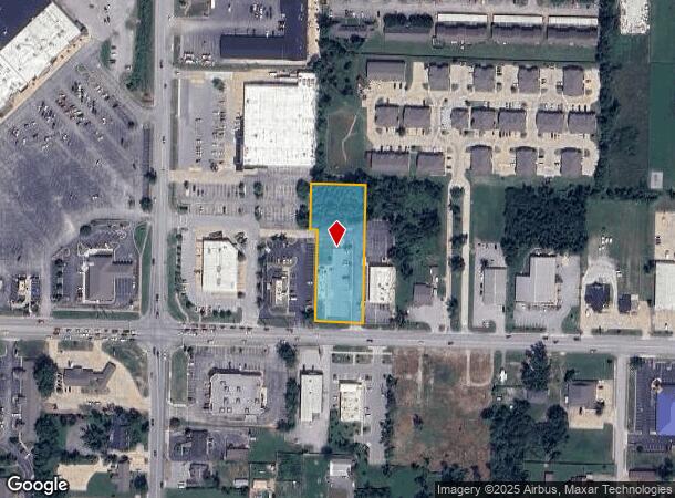 1721 W Walnut St, Rogers, AR Parcel Map