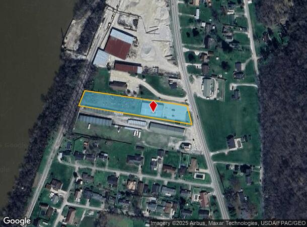 6305 Ohio River Rd, Lesage, WV Parcel Map