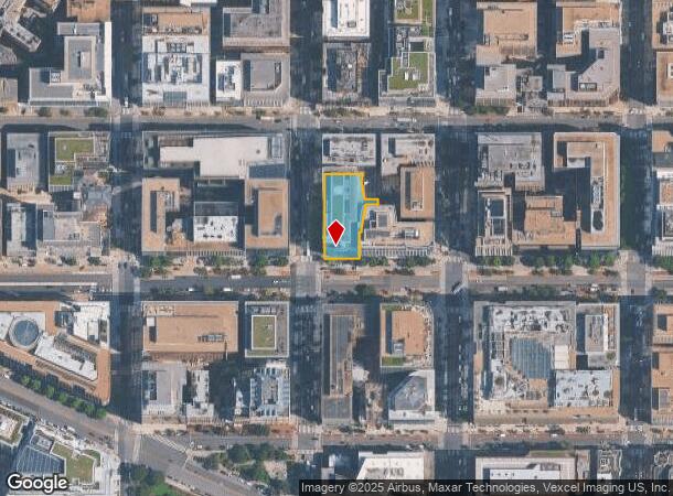 1999 K St Nw, Washington, DC Parcel Map