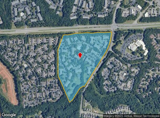  4110 Double Creek Crossing Dr, Charlotte, NC Parcel Map