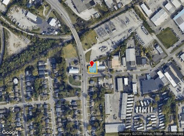  821 E Loudon Ave, Lexington, KY Parcel Map