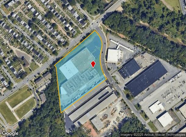  4211 Shannon Dr, Baltimore, MD Parcel Map
