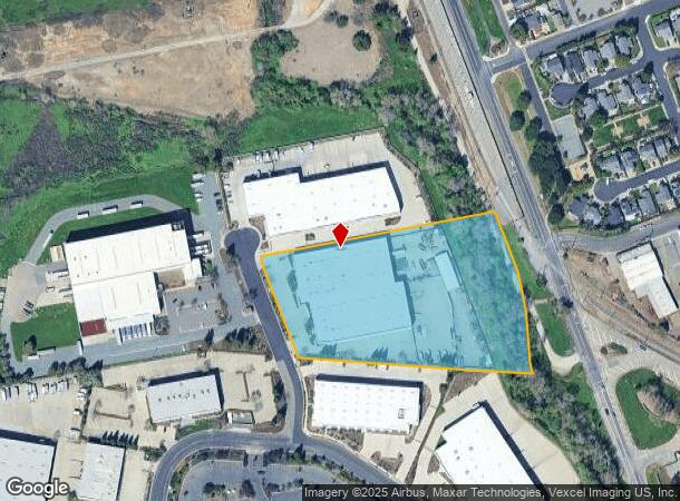  2500 Dean Lesher Dr, Concord, CA Parcel Map